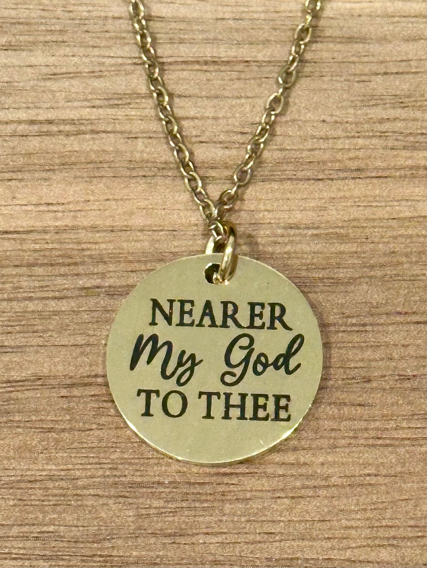 Nearer My God To Thee Necklace