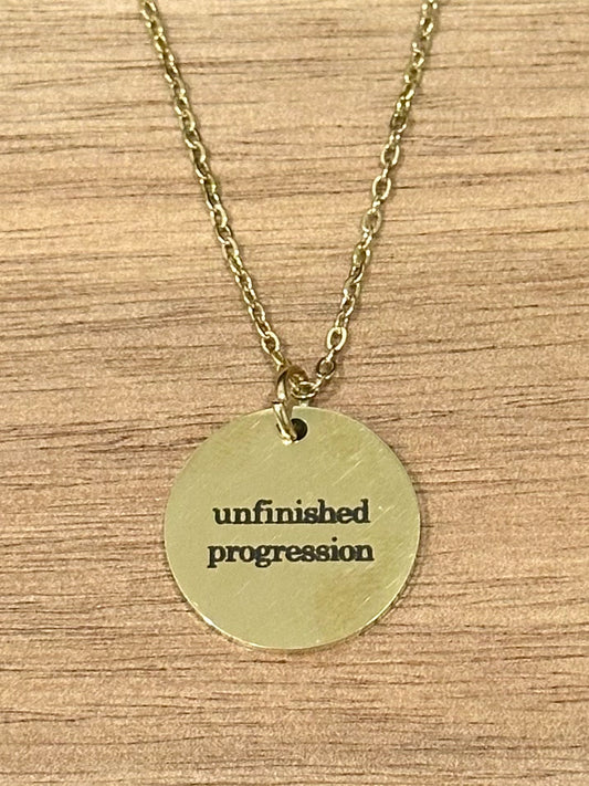 Unfinished Progression Necklace