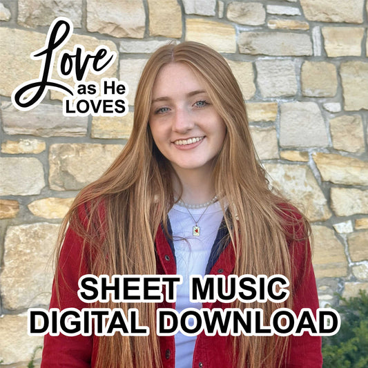Love As He Loves - Sheet Music Digital Download